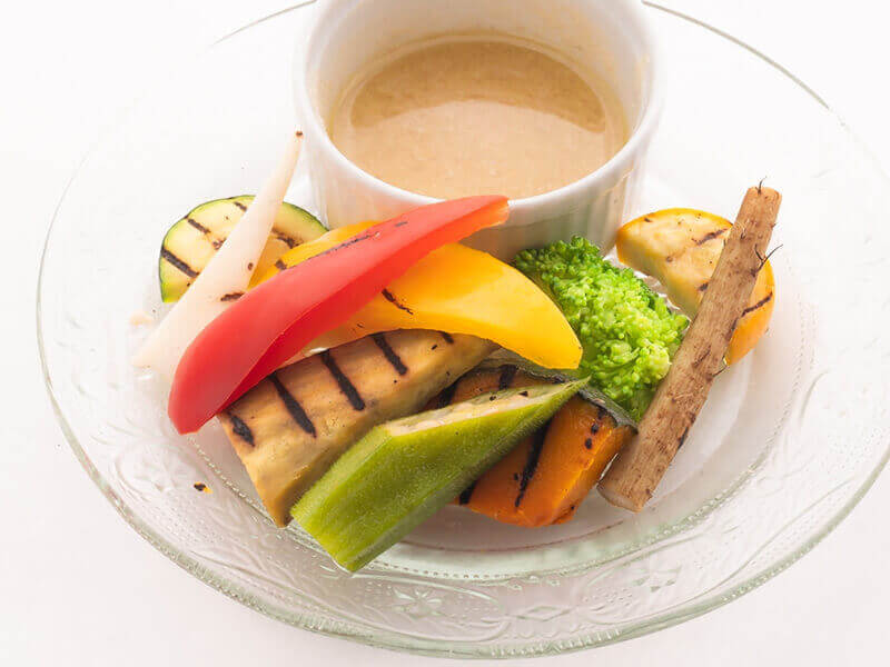 渋谷・神泉エリアのランチ&カフェメニュー 「グリルベジタブル」