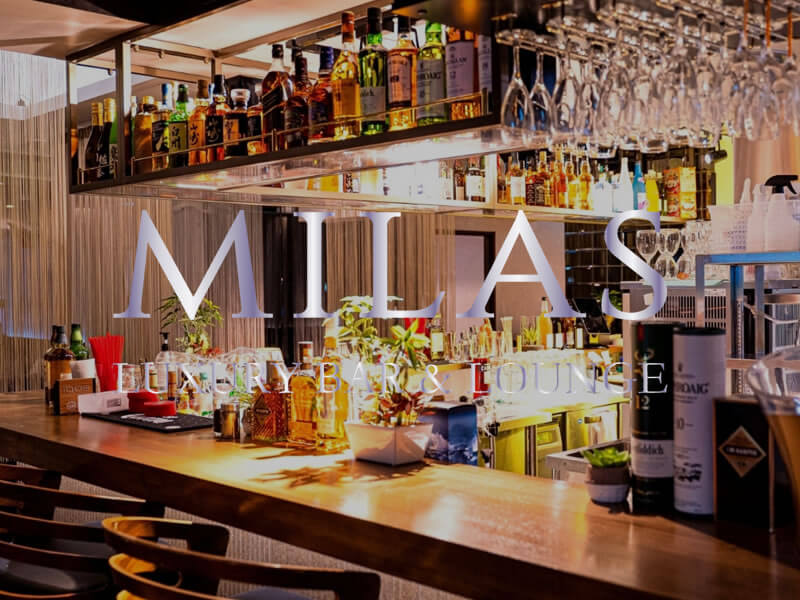 恵比寿・西口徒歩30秒に位置するラグジュアリーな出会いを楽しめる相席ラウンジ 恵比寿 相席ラウンジ LUXURY BAR ＆ LOUNGE MILAS 恵比寿店